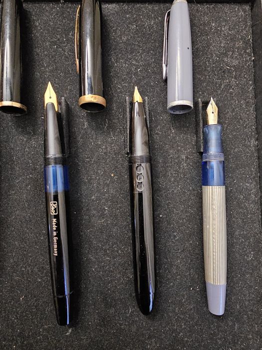 Waterman, Sheaffer, Pelikan