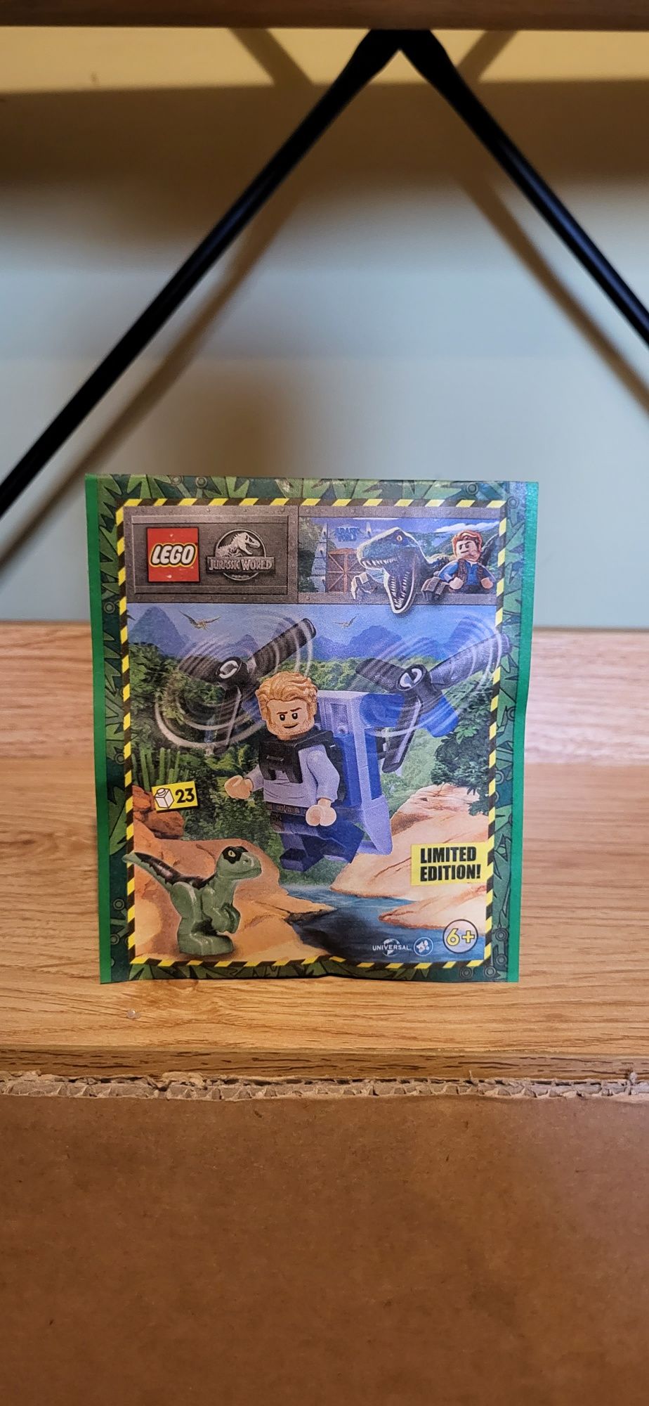 Lego Jurassic World 122328 Owen plus jetpack raptor saszetka klocki