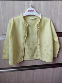 Sweterek firmy Coccodrillo roz 80/86