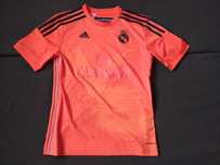 koszulka adidas real madryt rzadka pomaranczowa jak nowa duzo zdjec