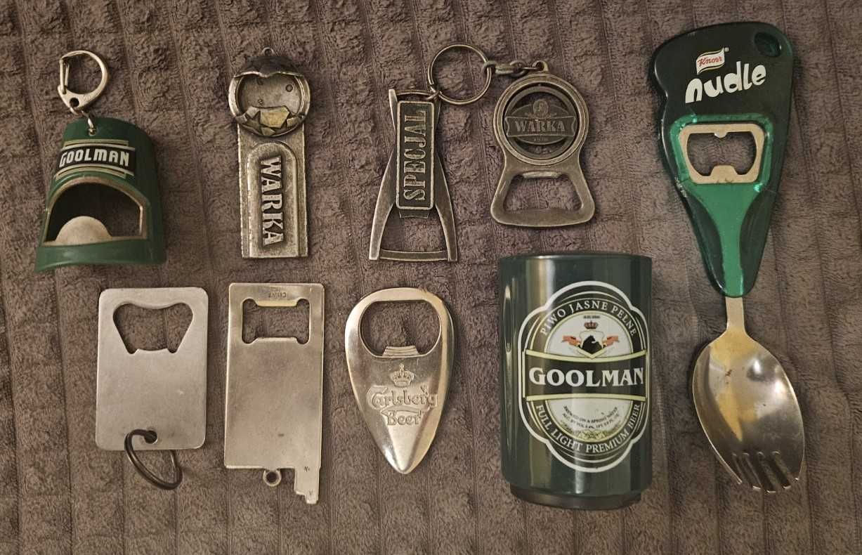 Otwieracze do piwa knorr goolman special warka carlsberg