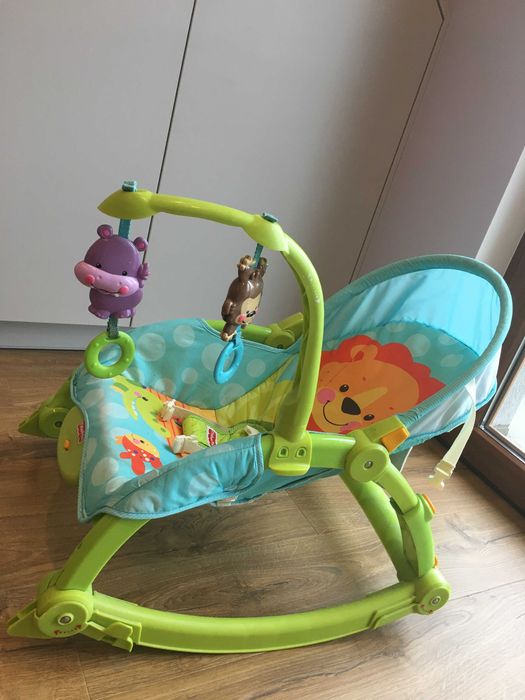 FISHER PRICE Leżaczek-kołyska