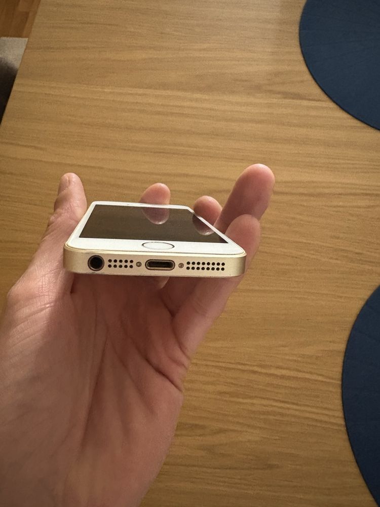 Iphone 5se gold bateria 100%
