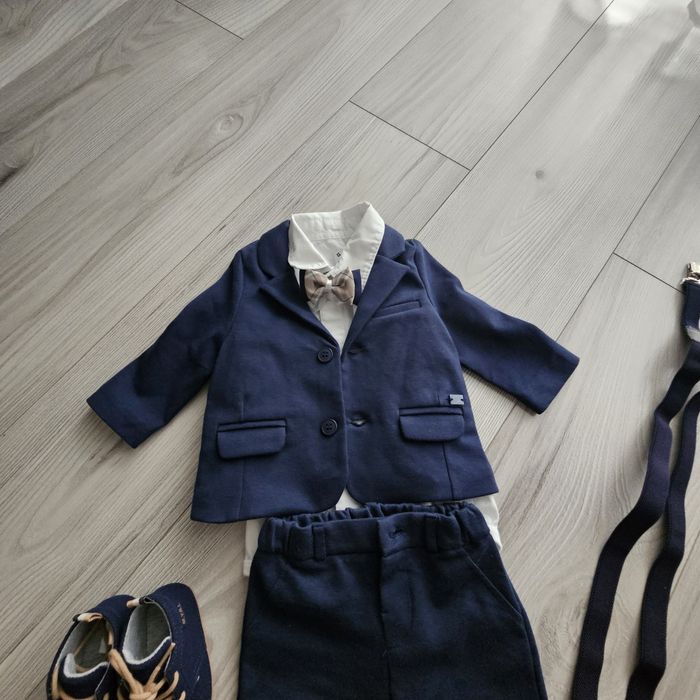 Komplet do chrztu dla chlopca