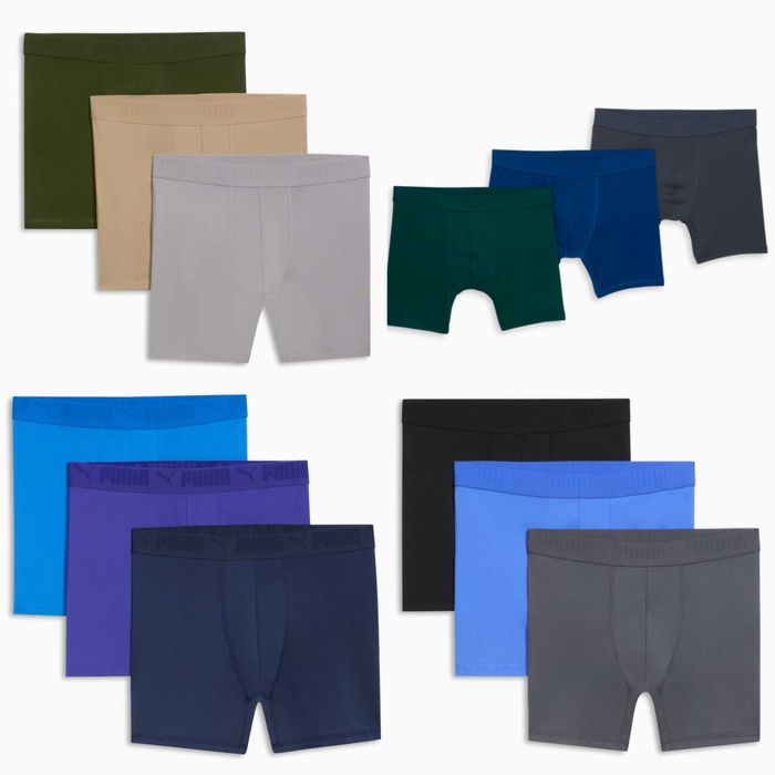 Чоловічі труси puma men's sportstyle boxer  [3 pack] нові оригінал сша