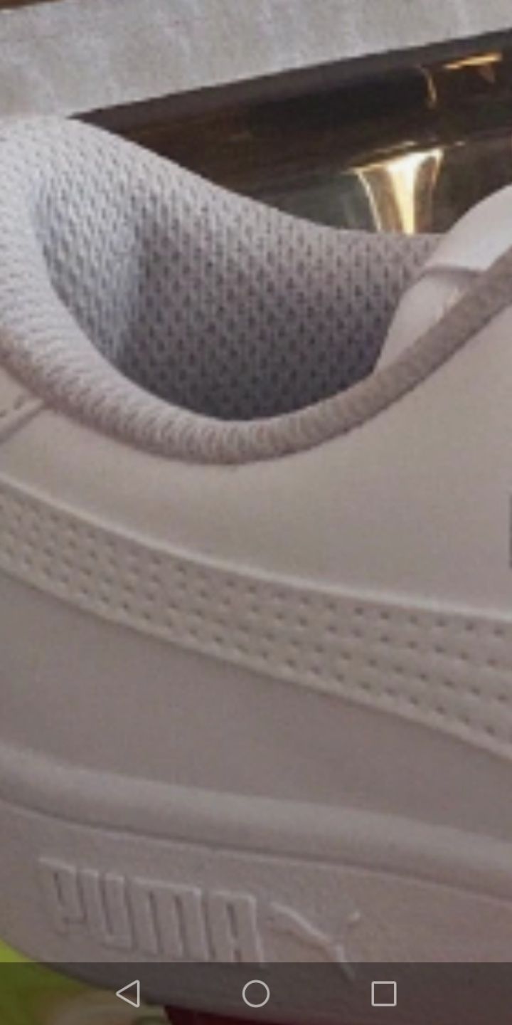 Snakersy białe Puma