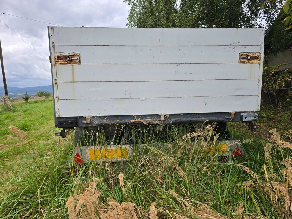 Przyczepa ciężarowa Kogel ANBS 18 przerobiona pod traktor