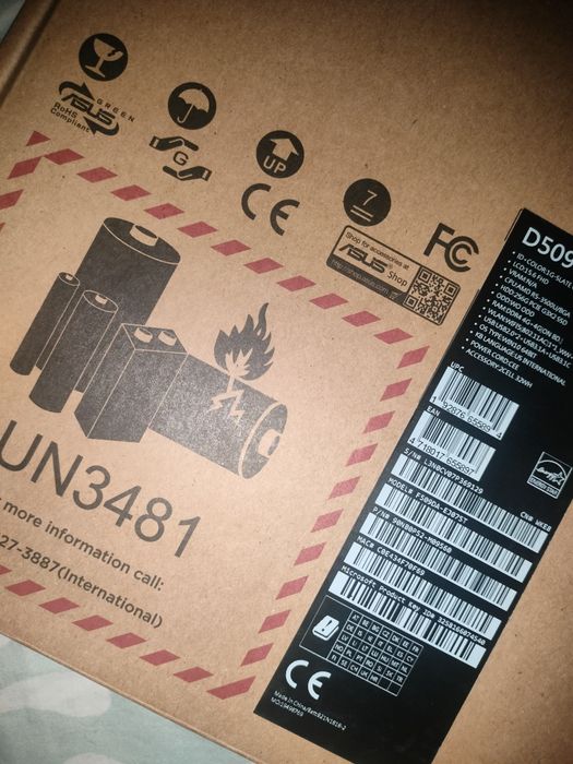 Uszkodzony Laptop Asus notebook D509D