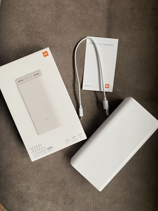 Павербанки  Xiaomi Mi Power Bank .З ємністю 30000 мА·год.