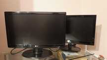 Monitor monitory 22" sprawne kompletne Lg W2242S E2240