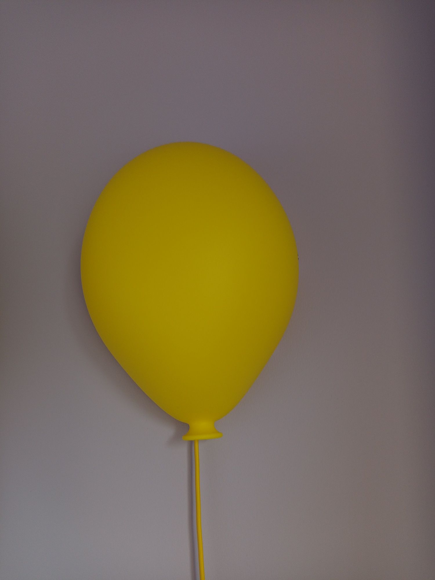 Lampka balonik, Ikea, żółta, dostępne 2szt