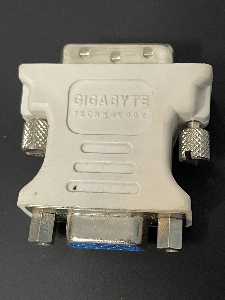 Адаптер перехідник dvi-vga Gigabyte DVI-A (12+5) - VGA