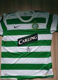 Koszulka Nike Celtic Glasgow z autografem