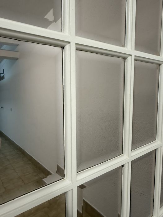 Porta interior madeira envidraçada