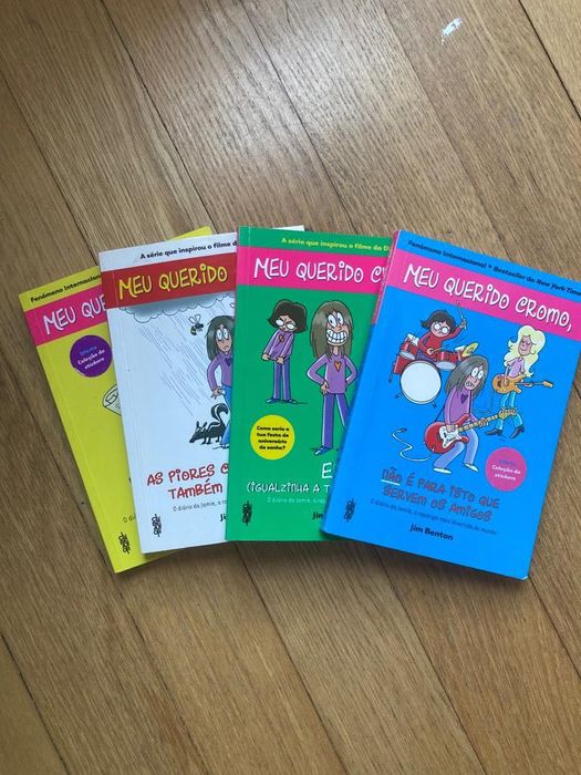 Coleção de 4 livros: “Meu Querido Cromo”