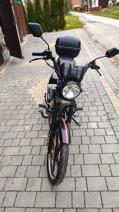 Motocykl WS 125 Benzer Możliwy transport młodsza wersja  wsk 125