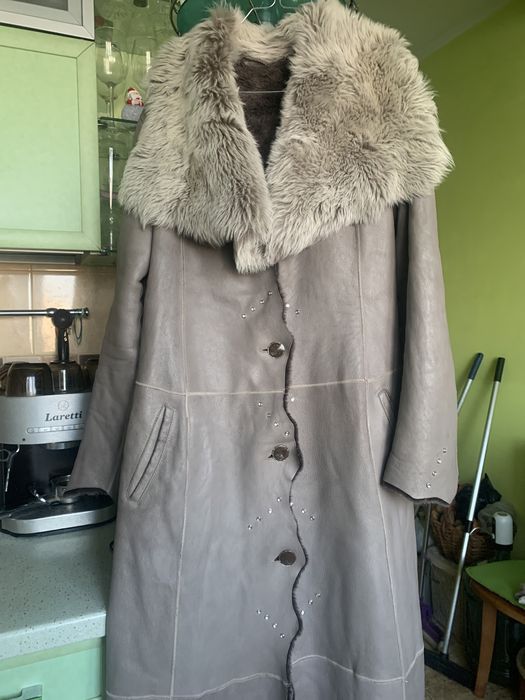 Дубленка облегченная женская