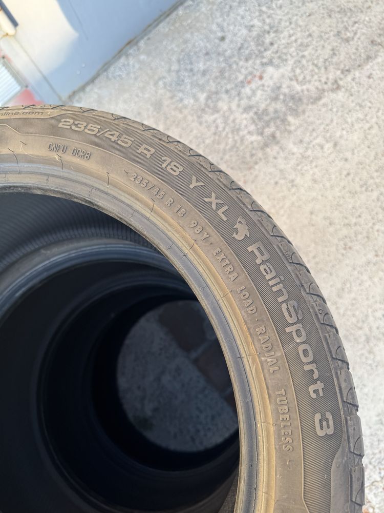 Uniroyal rainsport 3 235/45/18 летняя резина
