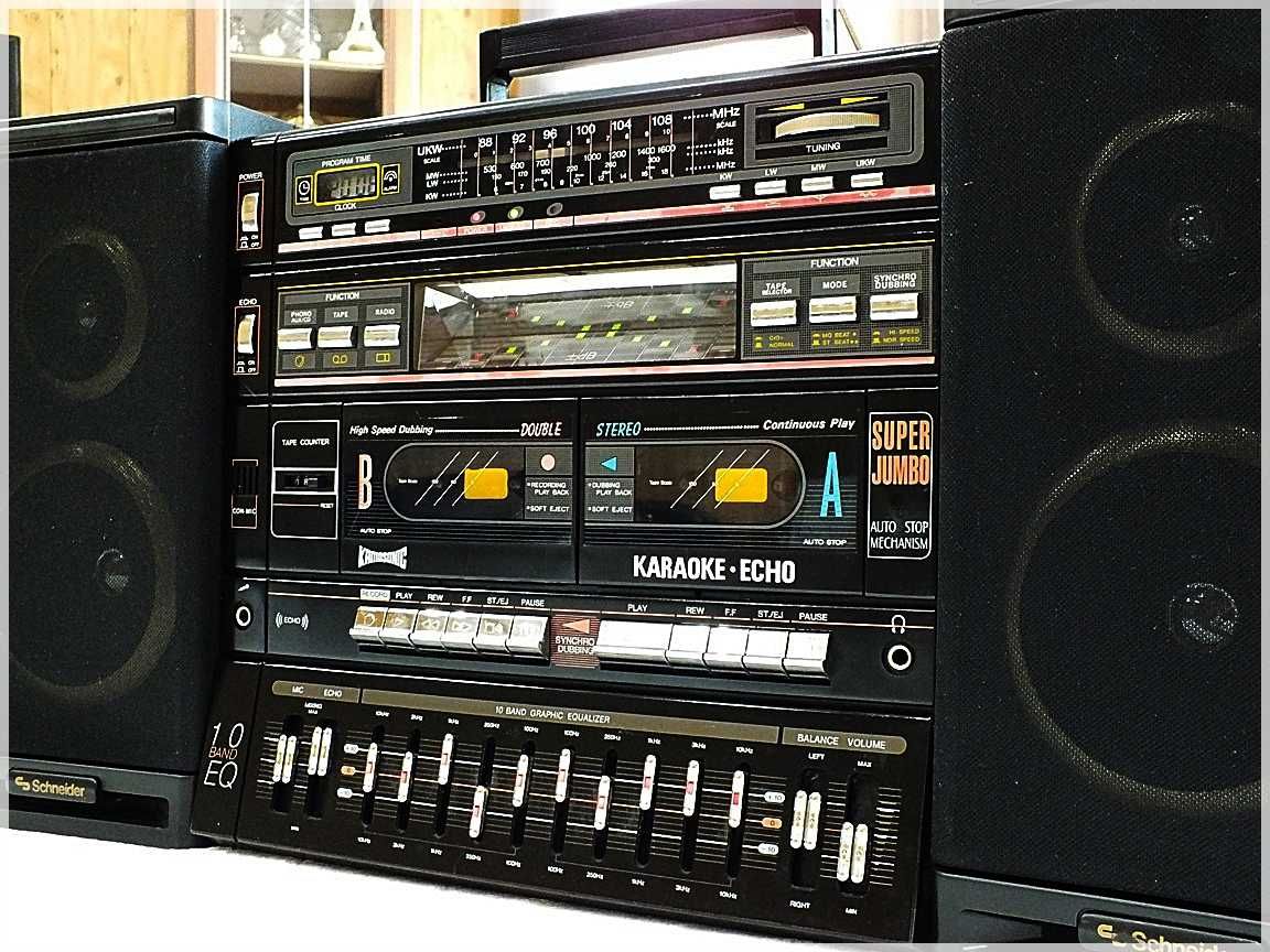 Radiomagnetofon KAMOSONIC KA1000 Karaoke Stereo 80-90' PRL
