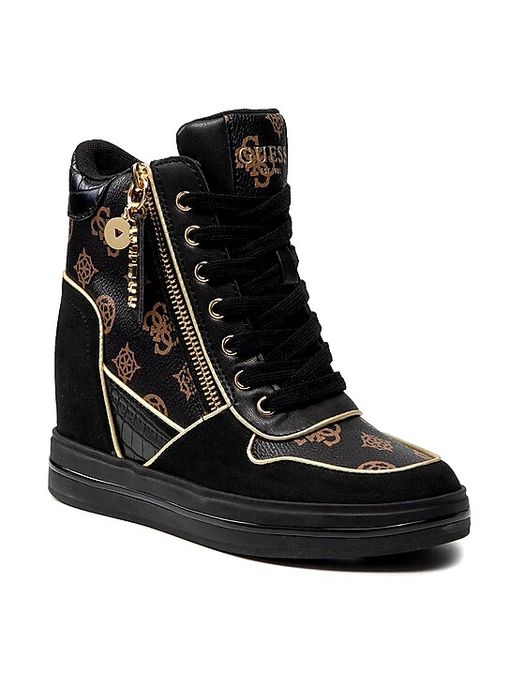 GUESS sneakersy CZARNE  38