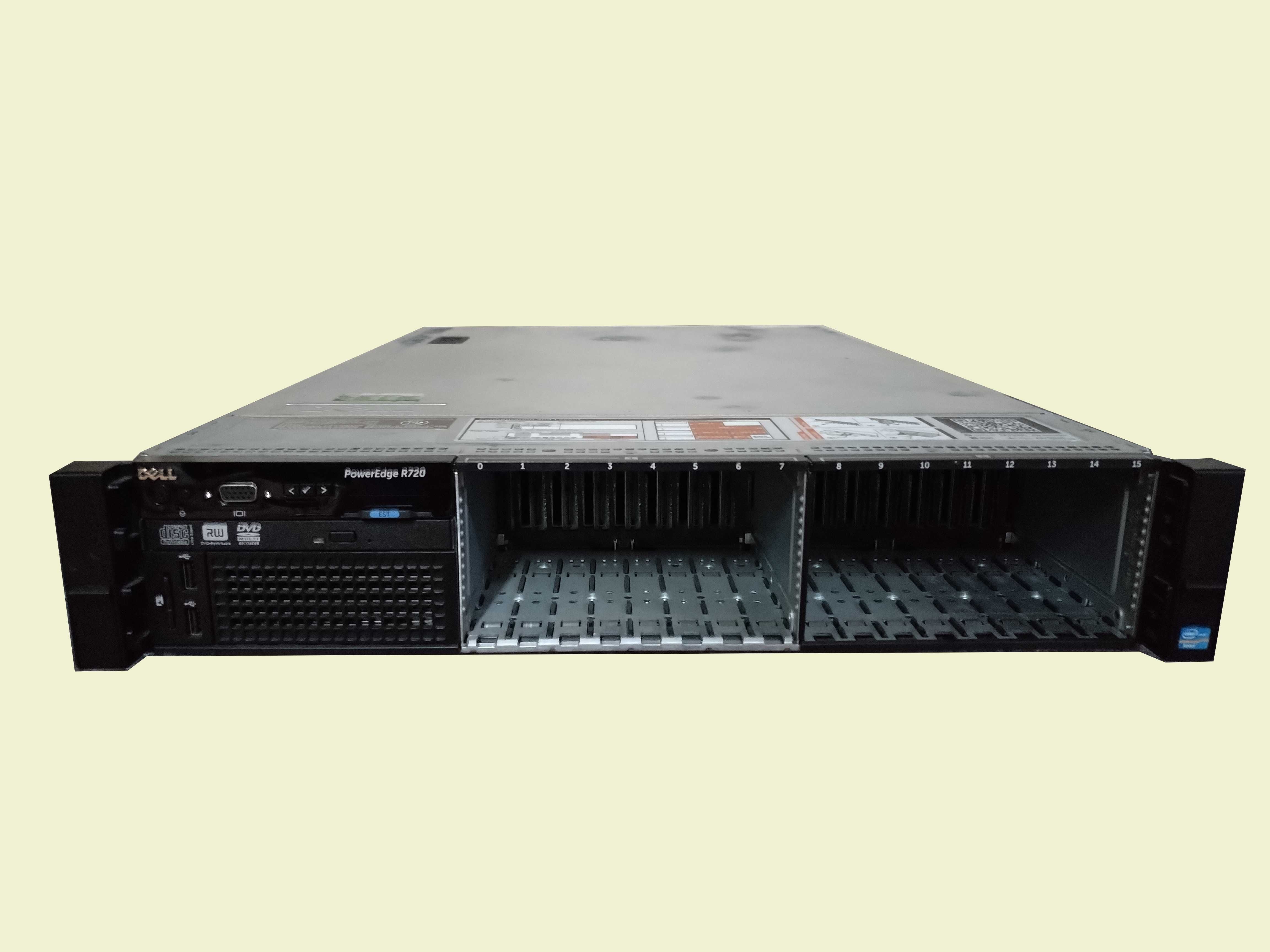 Servidor DELL PowerEdge R720 2xE5-2960v2 16GB iDrac Enterprise