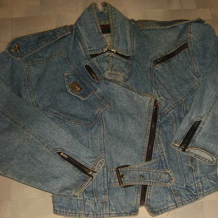 Джинсовая куртка-косуха «SIRO» (р.М/L)