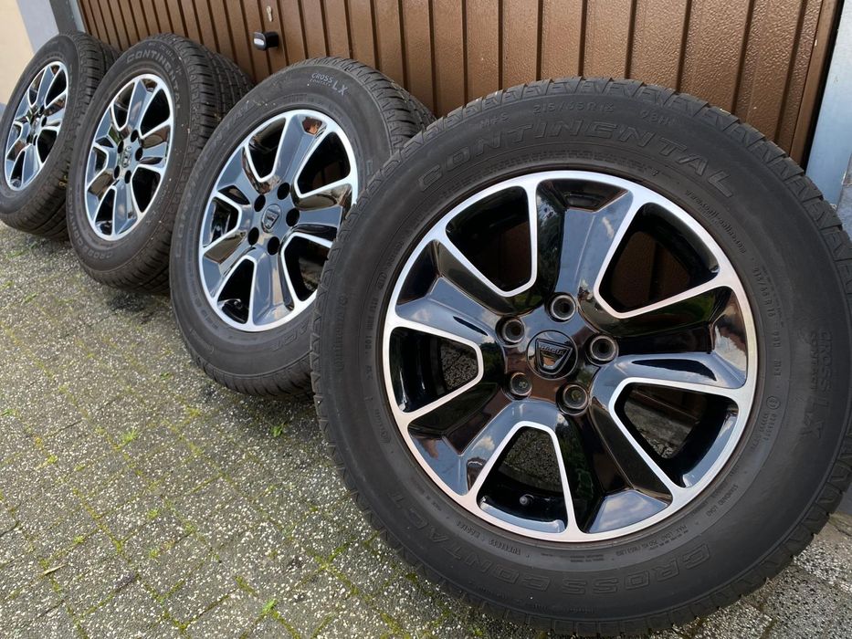 16" Kola Dacia Duster Nowy Model 5x114,3  6,5j et50 +215/65/16 Idealne