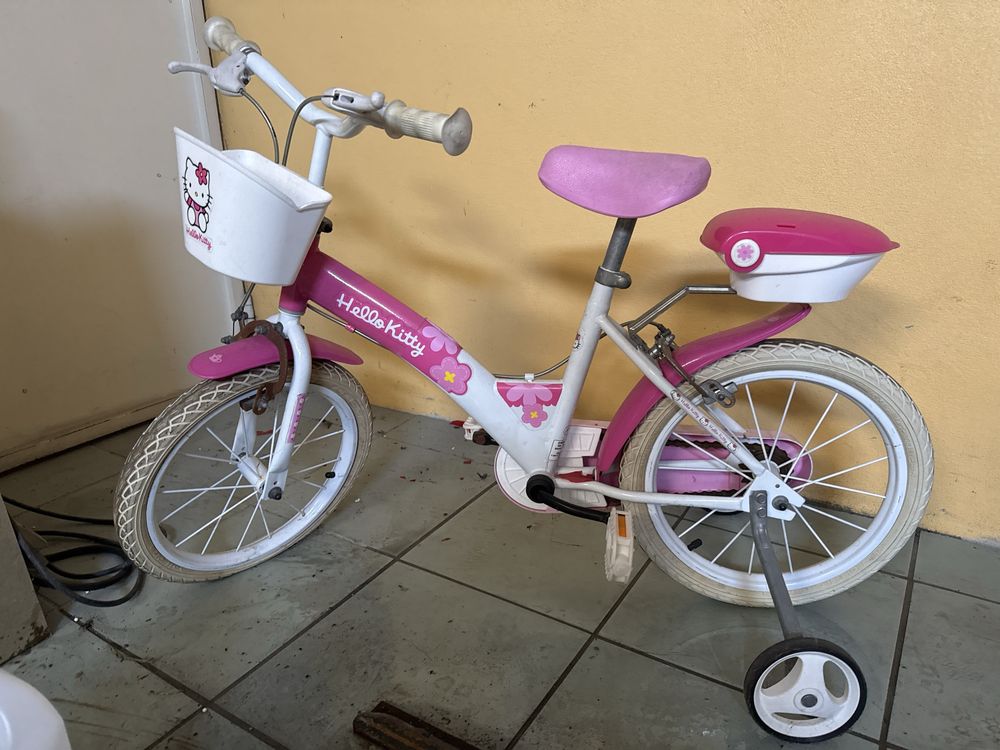 Bicicleta de criança usada