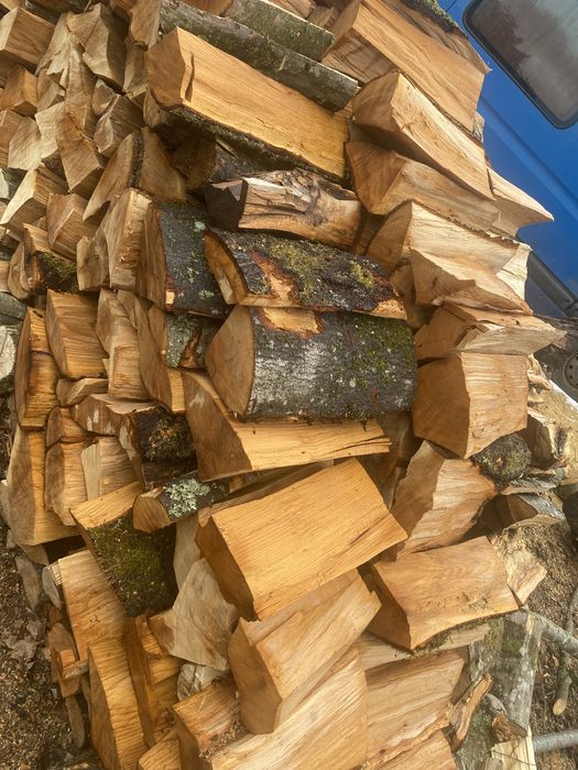 Okazja Drewno kominkowe buk/grab 40cm grube szkapy