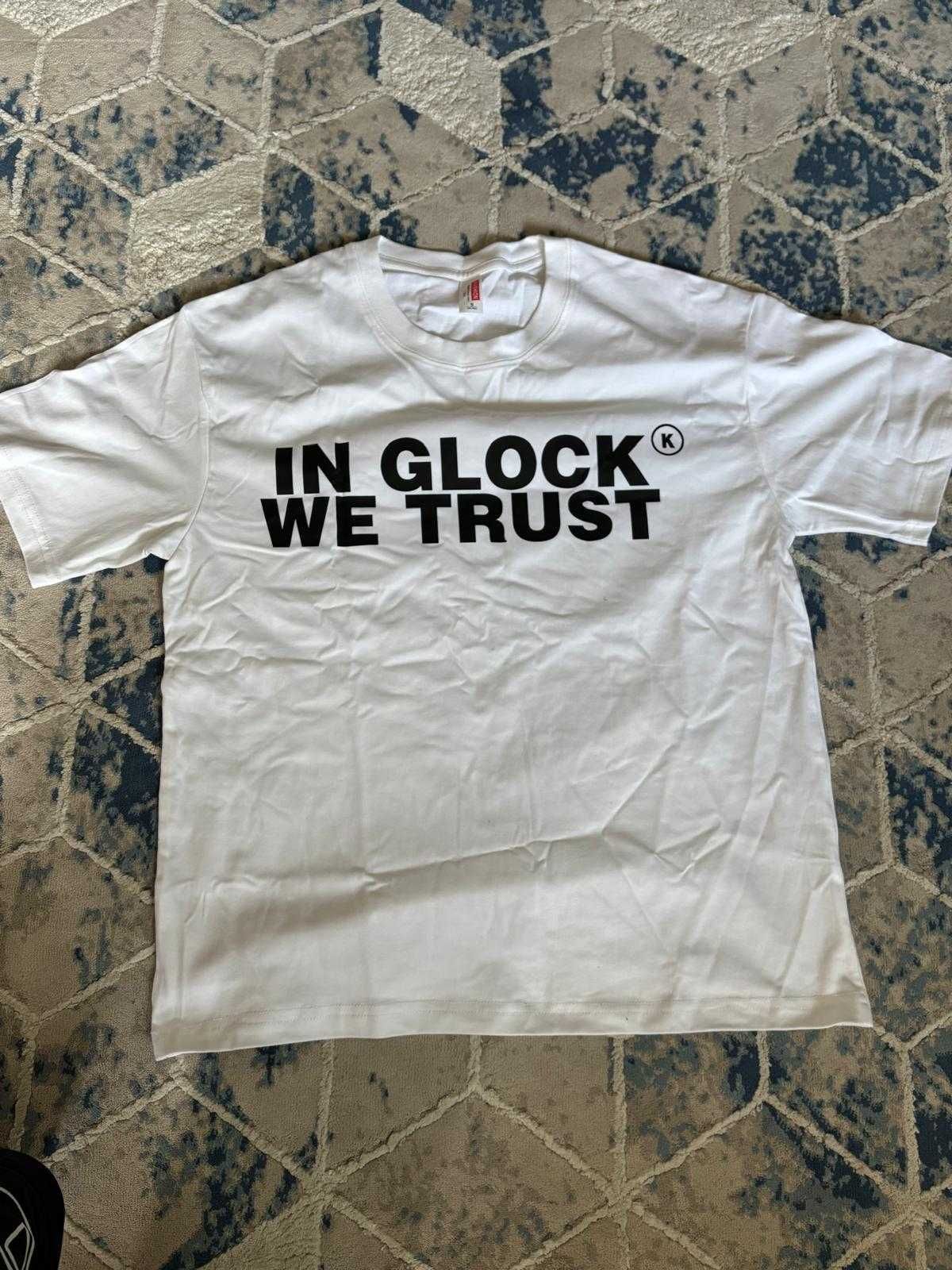 Koszulka meska in glock we trust