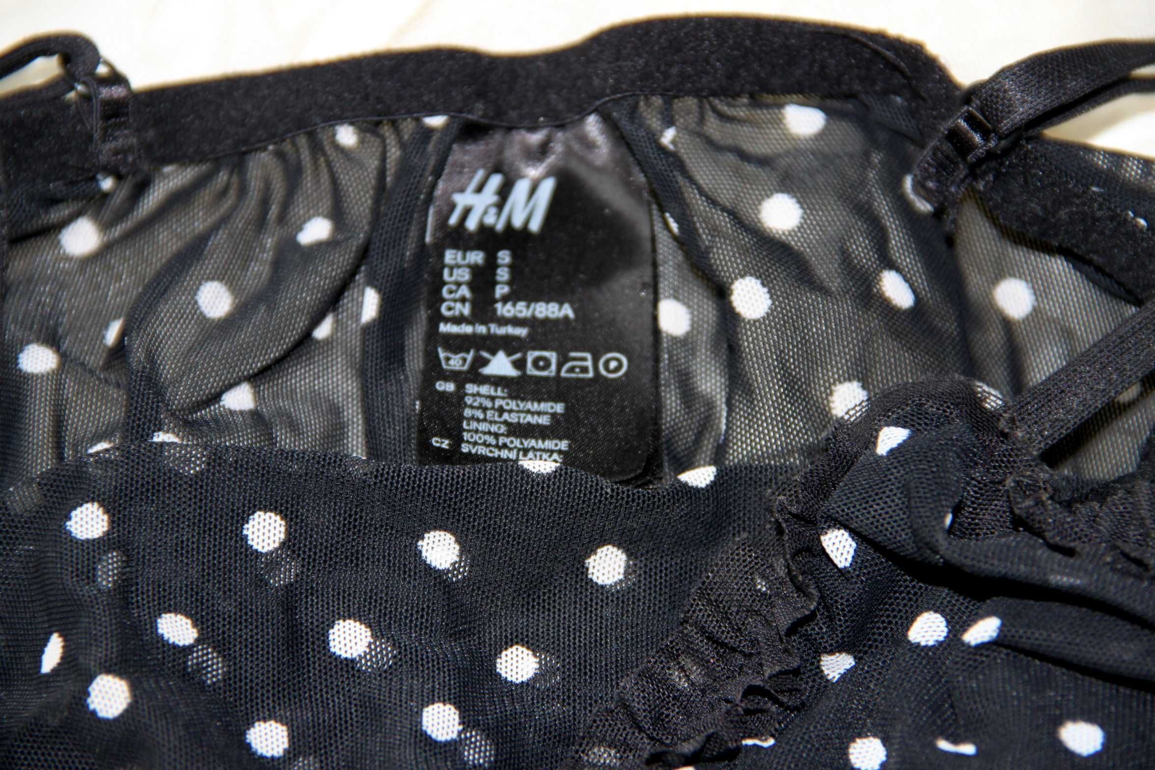 Halka koszulka falbanki H&M XS Sexi Sexy