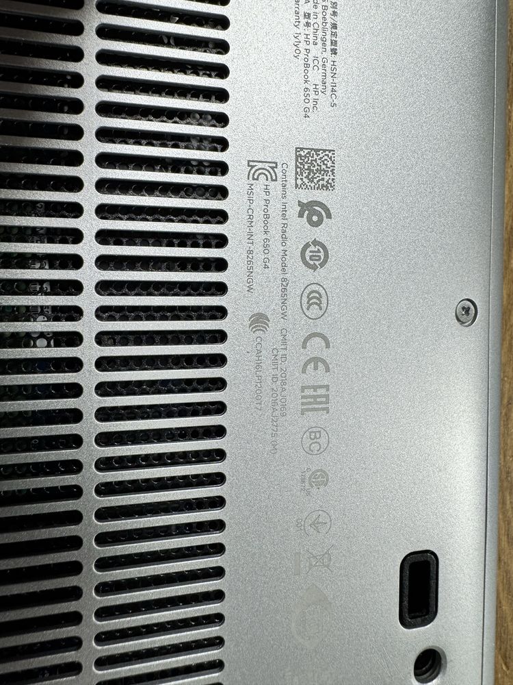 HP ProBook 650 G4 | i5 | 8GB RAM | SSD 250GB | Windows 11