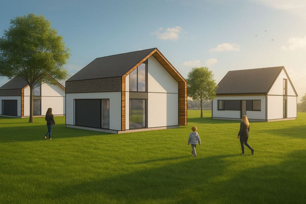 Nowoczesne domy energooszczędne z pięcioma sypialniami