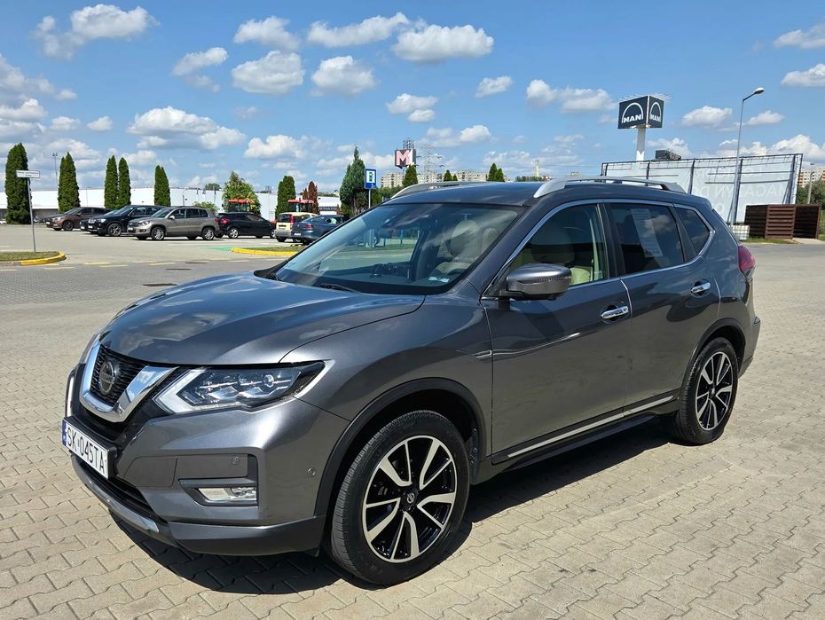 Nissan X-Trail krajowy pierwszy wł., bezwypadkowy, przebieg 72tys.km TEKNA, faktura