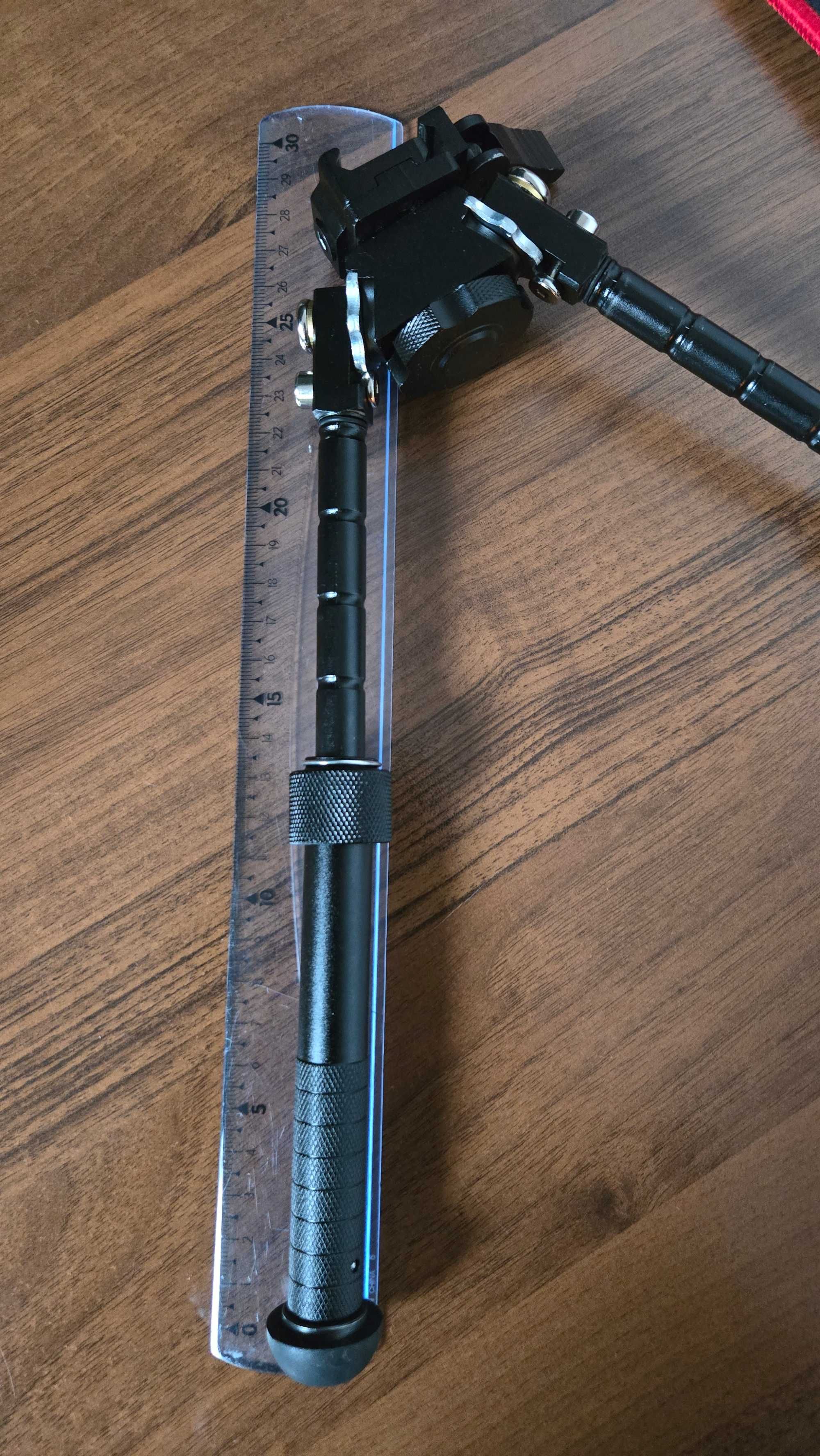 Dwójnóg taktyczny / bipod metalowy, składany