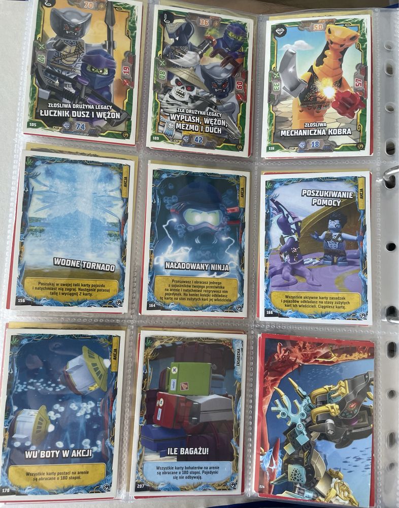 Karty Lego Ninjago Tcg7 Seria 7 28 kart