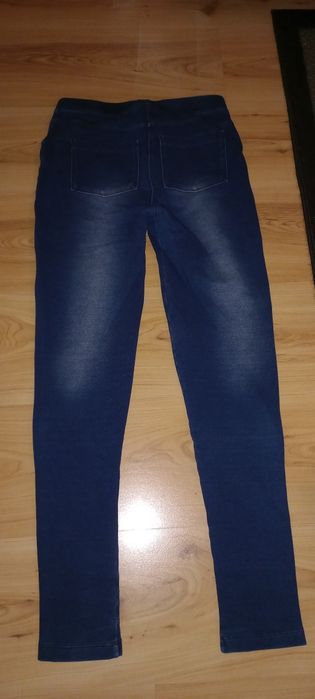 Leginsy jeansowe Pepperts- lidl r. 158/164