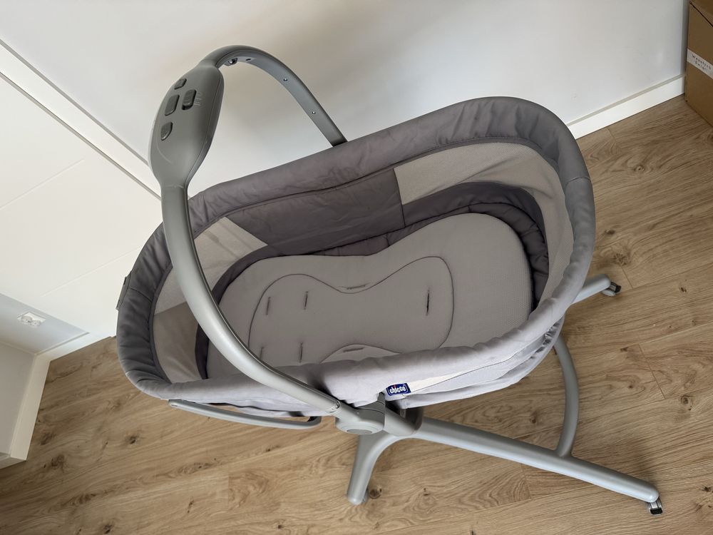 Chicco baby hug air 4w1 szare szary siatka oddychajaca