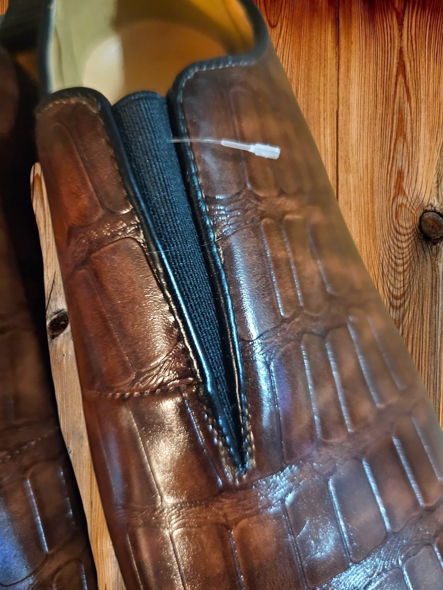Męskie Mokasyny buty eleganckie lakierowane cudo r.48