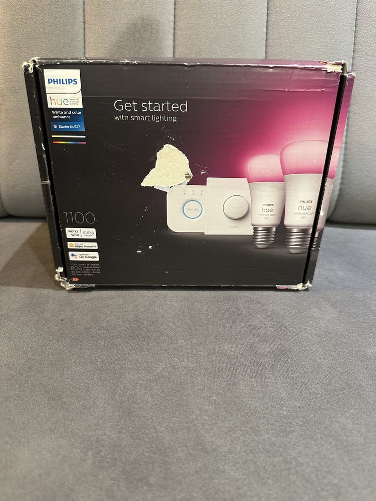 Philips hue White and color - zestaw startowy z żarówkami