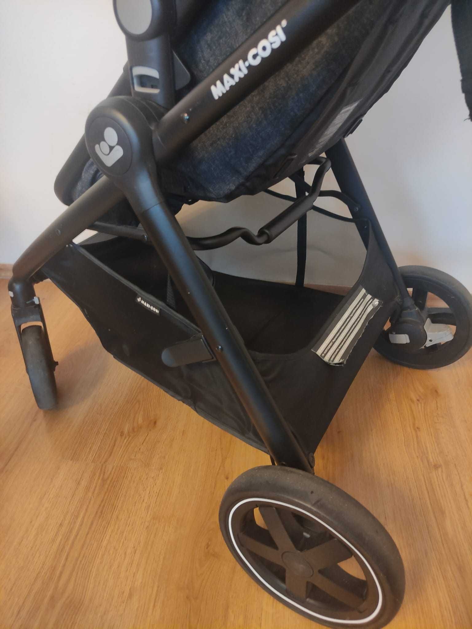 ULTRA LEKKI Wózek 2w1 Maxi Cosi Zelia plus materac STAN IDEALNY