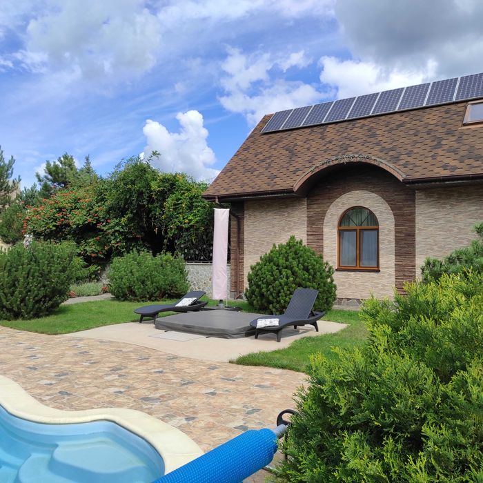 Продажа будинку на ділянці 1,5 га в Новосілках, озеро, Вишгородский