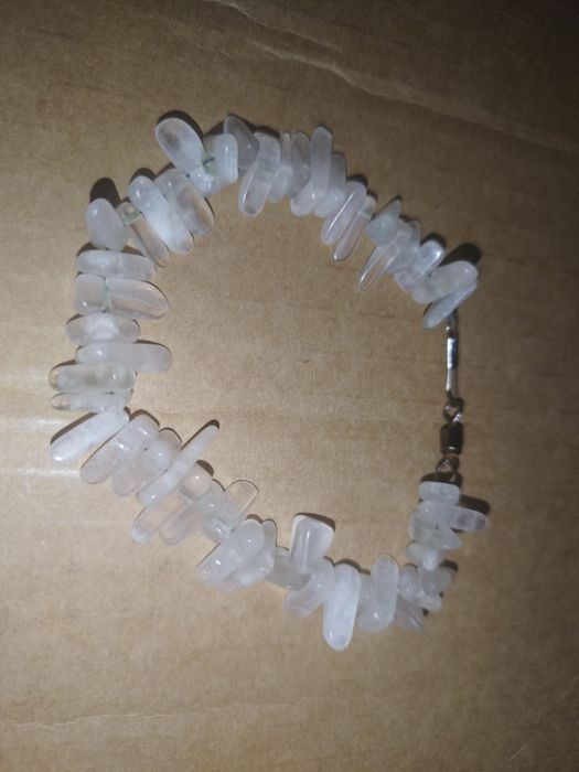 Bransoletka Sieczka Kryształ Górski 18cm