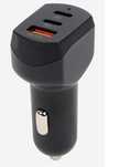 Ładowarka samochodowa USB / USB C 30 WaTT Quick Charge 12V / 24V