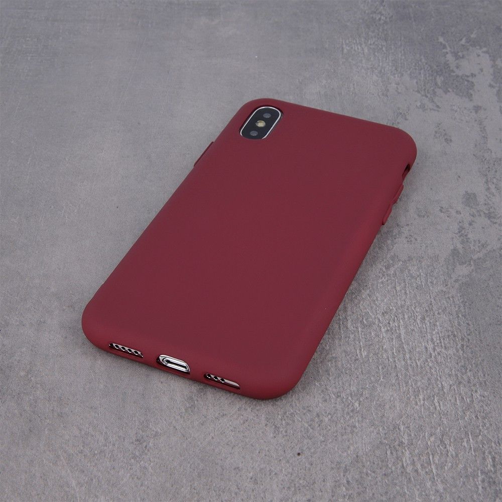 Etui Silicone Soft do Samsung Galaxy S21 Ultra G998 Burgundy