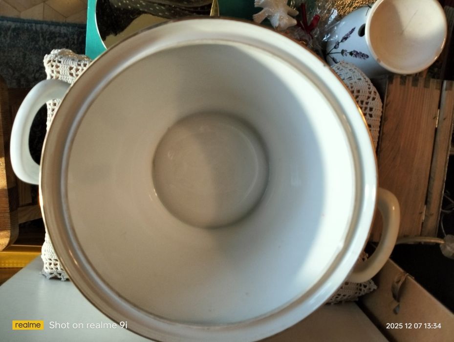 Waza na zupę, Bohemian; vintage; wymiary : 27 x 19cm