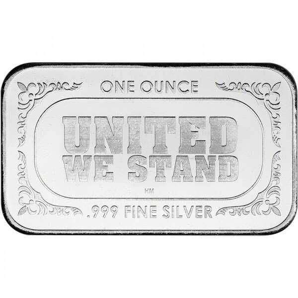 1 Troy Ounce - 31 g. Prata .999 - Highland Mint US Flag