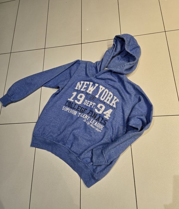 Bluza męska XXL niebieska