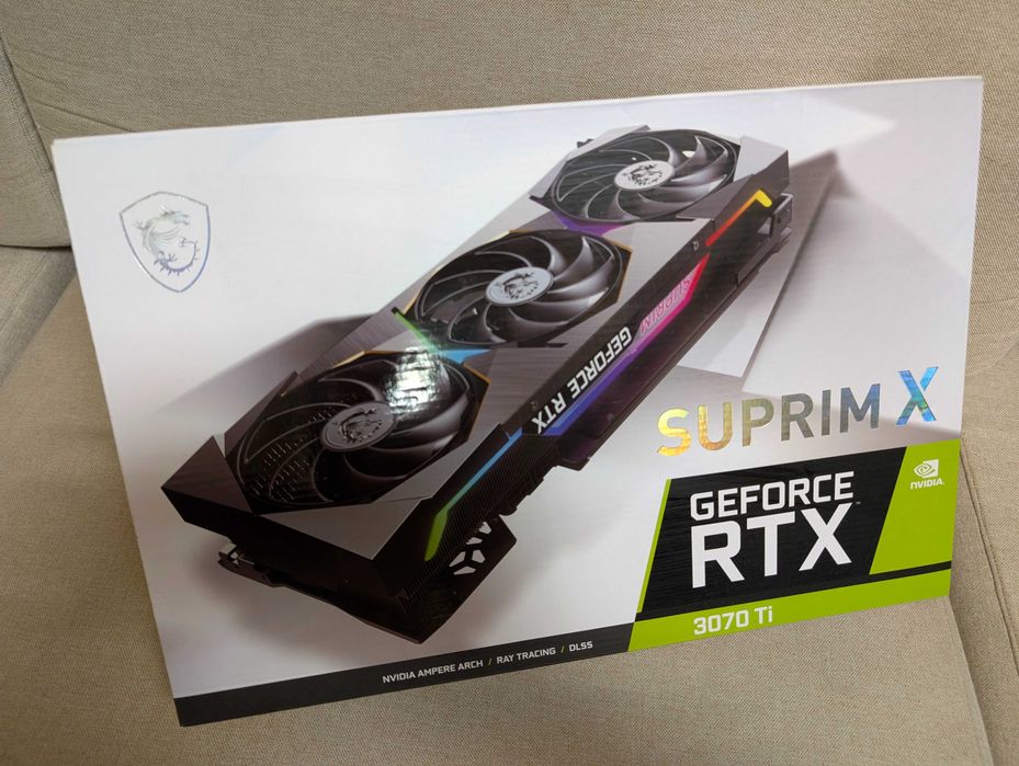 Відеокарта GeForce RTX™ 3070 Ti SUPRIM X 8G