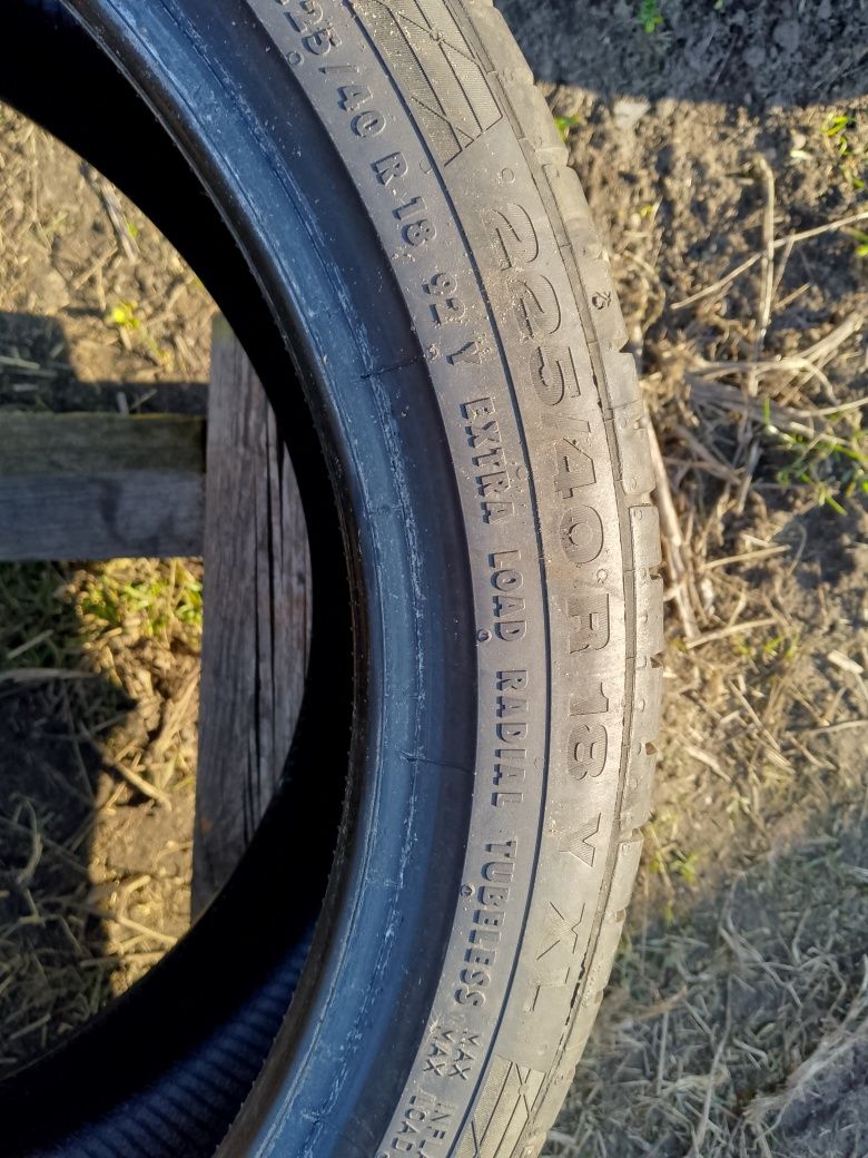 Opony letnie 225/40/18